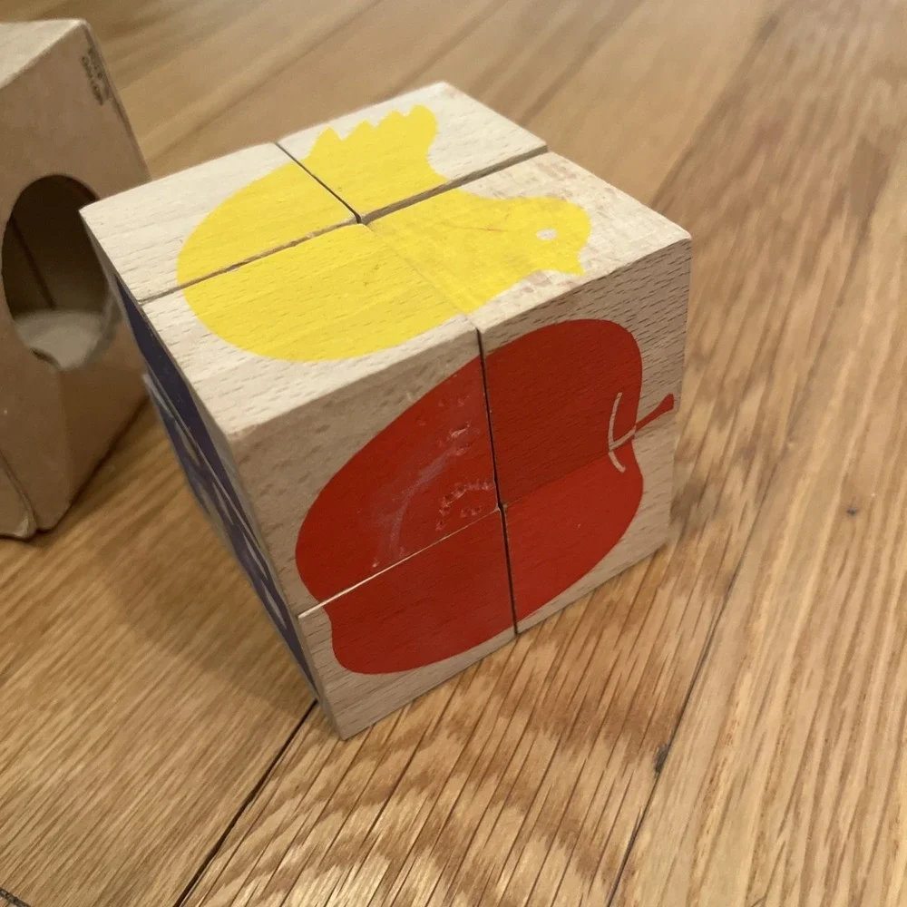 Vintage Naef Motivo‎ Wooden Puzzle Artist Aoi Huber Swiss Made